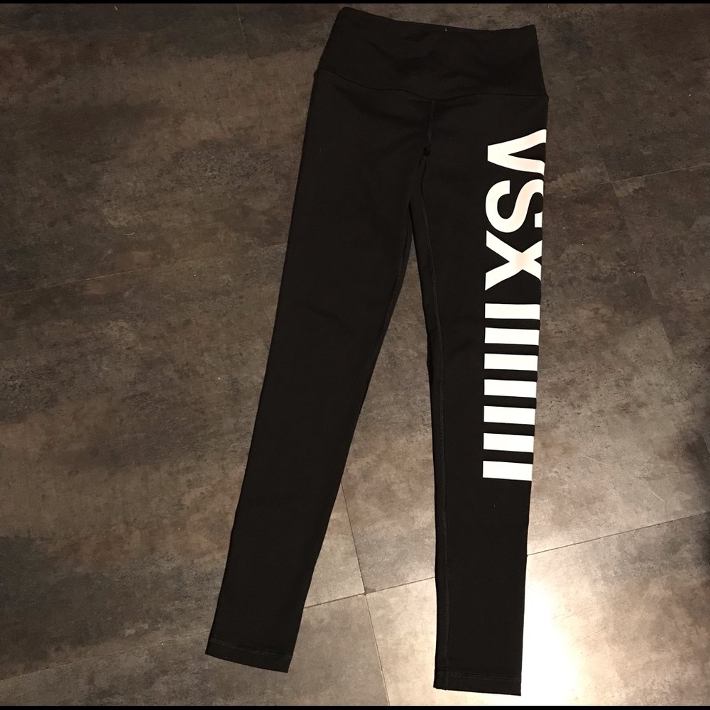 VSX Victoria’s Sport Knockout Tights Size XS